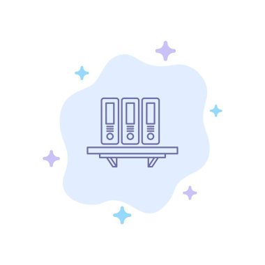 Dosyalar, Arşiv, Veri, Veritabanı, Belgeler, Klasörler, Depolama Mavi