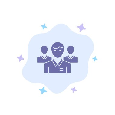 Takım, İş, Ceo, Yönetici, Lider, Liderlik, Kişi Mavi 