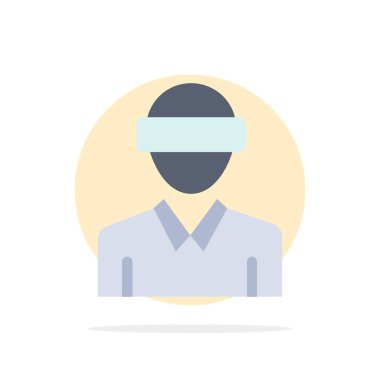 Gözlük, Hareket, Gerçeklik, Teknoloji, Adam Soyut Daire Backgr