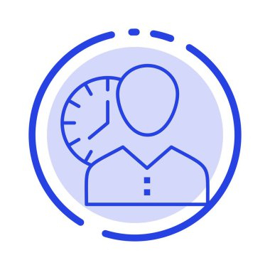 Saat, Saat, Adam, Kişisel, Program, Zaman, Zamanlama, Kullanıcı Mavi D