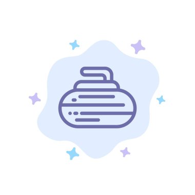 Bowls, Curling, Ekipman, Soyut Bulut Bac Spor Mavi Simge