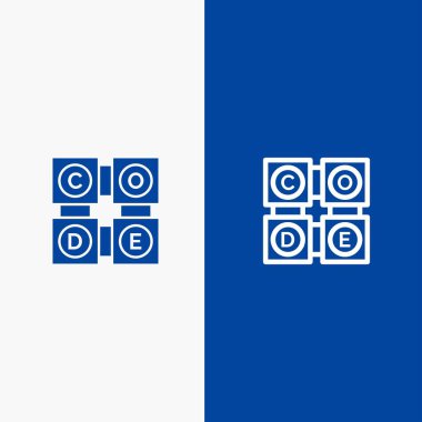 Kod, Öğrenme, Kod Öğrenme, Eğitim Çizgisi ve Glyph Solid ic