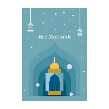 Ramazan Kareem tebrik şablonu. Arapça kaligrafi ve tradito