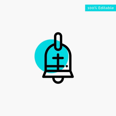 Top, Yüzük, Paskalya, Turkuaz Turkuaz Vurgulama Daire Noktası Vec