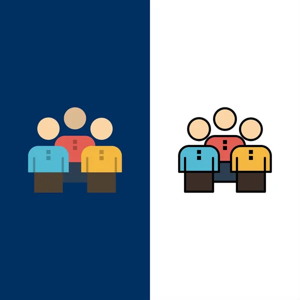 Amigos, Negocio, Grupo, Personas, Protección, Equipo, Grupo de Trabajo I — Vector de stock