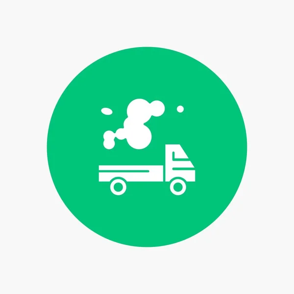 Automobile, Camion, Emission, Gaz, Pollution — Image vectorielle