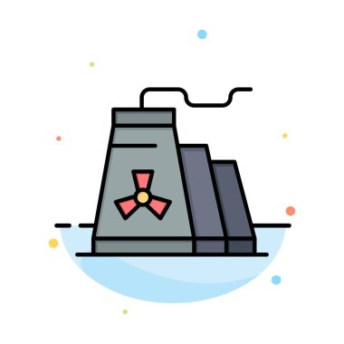 Bina, Inşaat, fabrika, sanayi soyut düz renk IC