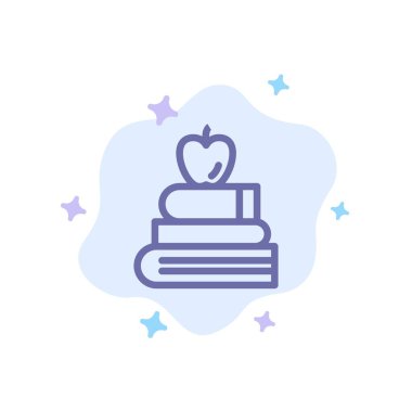 Apple, Kitaplar, Eğitim, Soyut Bulut Bac Bilim Mavi Simge
