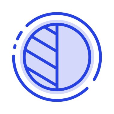 Düzenleme, Fotoğraf, Gölge Mavi Noktalı Çizgi Simgesi