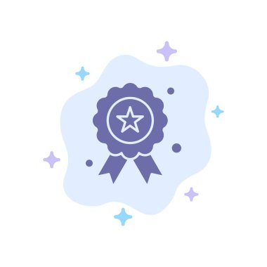 Tatil, Bağımsızlık, Bağımsızlık Günü, Abst Madalya Mavi Simge