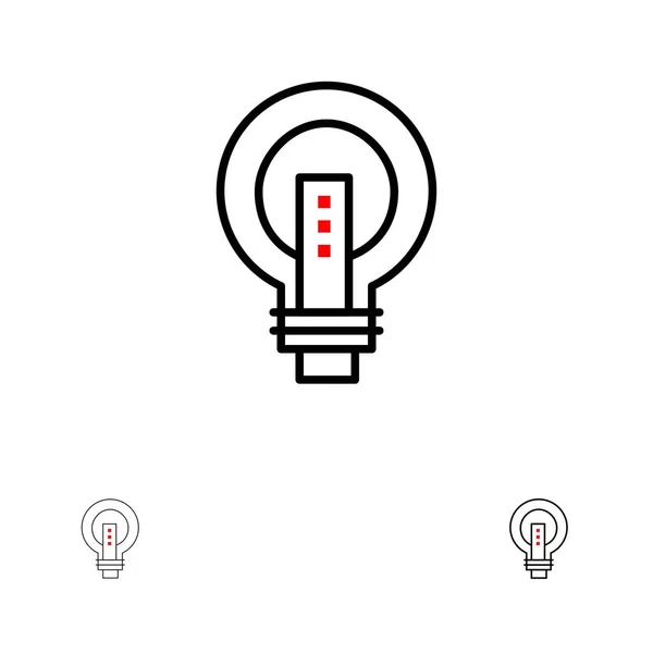Лампочка, яркость, бизнес, идея, свет, лампочка, Power Bold и — стоковый вектор