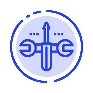 Bulut, Bilgisayar, Tornavida, Takım mavi noktalı çizgi ico