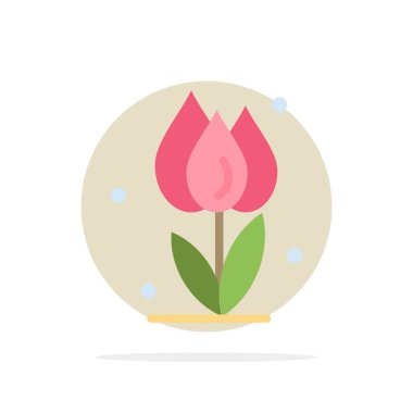 Flora, Çiçek, Çiçek, Doğa, Gül Soyut Daire Arka Plan F