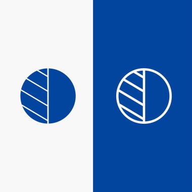 Düzenleme, fotoğraf, gölge çizgi ve glif katı simgesi mavi afiş Lin