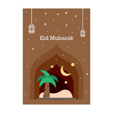 Ramazan Kareem tebrik şablonu. Arapça kaligrafi ve tradito