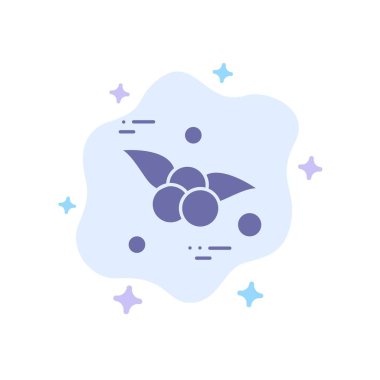 Soyut Bulut Arka Planda Kiraz, Gıda, Meyve Mavisi Simgesi