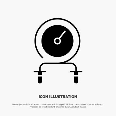 Hızlı, Fitness, Hit, Yoğunluk, Eğitim katı Glyph Icon vektör