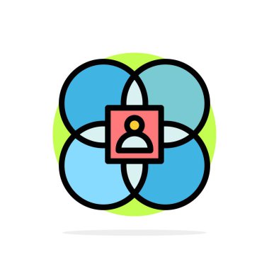 Karakter, Özellikler, İnsan, Model, Kişi Soyut Daire Backgr