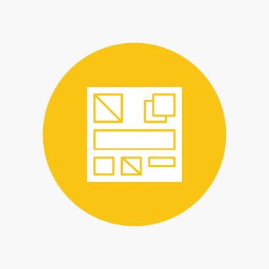 beyaz arkaplanda izole edilmiş farklı işaretler