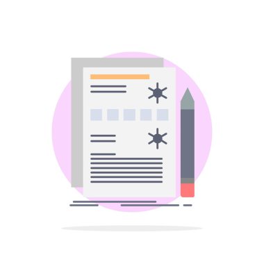 Bileşen, veri, tasarım, donanım, sistem Düz Renk Simge Vektör