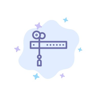 Soyut Bulut SırtTa Dekorasyon, Kesim, Festival, Bayrak Mavisi Simgesi