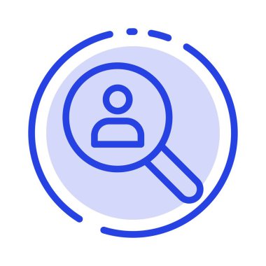 Gözat, Bul, Ağ, İnsanlar, Arama Mavi Noktalı Çizgi I