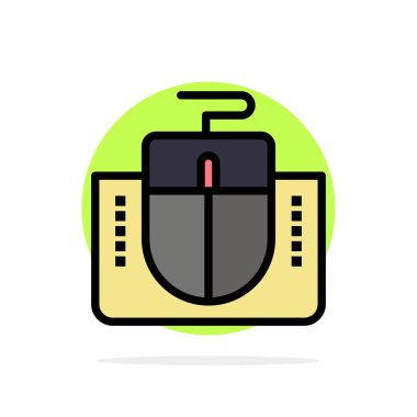 Fare, arayüz, fare arabirimi, bilgisayar soyut daire geri