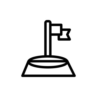 Corner, Flag, Golf, Sport  Blue and Red Download and Buy Now web