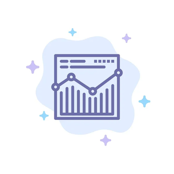 Analyse, web, nettside, rapport om abstrakt skydekke – stockvektor