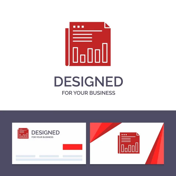 Δημιουργική επαγγελματική κάρτα και λογότυπο πρότυπο εφημερίδα, επιχείρηση, Fi — Διανυσματικό Αρχείο