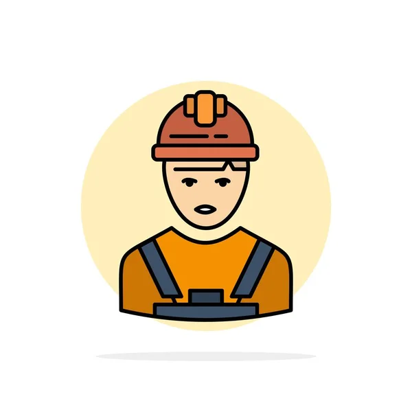 Trabajador, Industria, Avatar, Ingeniero, Supervisor — Vector de stock