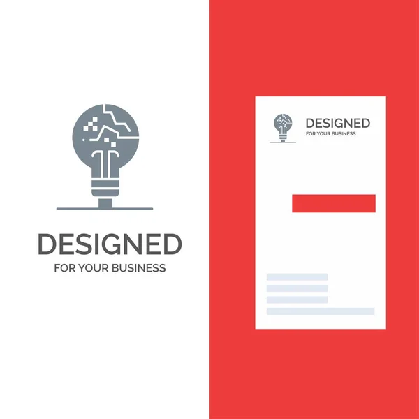 Concept, Copycat, Fail, Fake, Idea Grey Logo Design e Business — Vettoriale Stock