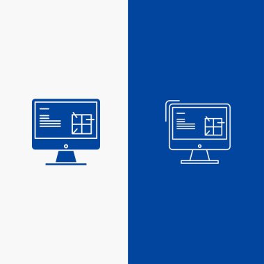 Bilgisayar, Inşaat, onarım, LCD, tasarım çizgisi ve glif katı