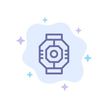 Hava Kilidi, Kapsül, Bileşen, Modül, Soyut C Pod Mavi Simge