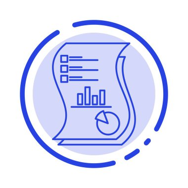 Denetim, Analitik, İş, Veri, Pazarlama, Kağıt, Rapor Mavi 