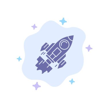 Başlangıç, Iş, hedef, Launch, misyon, uzay gemisi Mavi simgesi