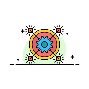 Pazarlama, İş, Fikir, Uygun, Dişli İş Düz Hat F