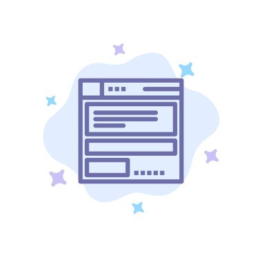 Dosya, Tarayıcı, Bilgi İşlem, Özet Bulut Backg Kod Mavi Simge