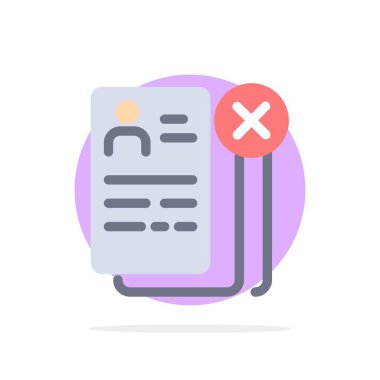 İş, Kariyer, Özgeçmiş, İş, Özgeçmiş Soyut Daire Arka Plan Fla