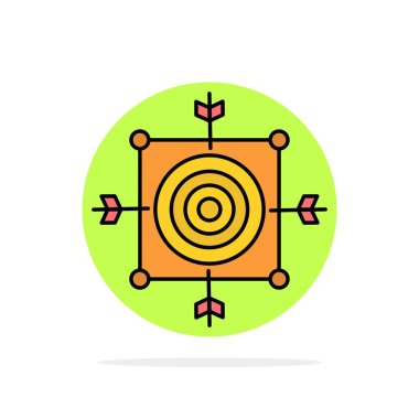 Odak, Tahta, Dart, Ok, Hedef Soyut Daire Arka Plan Fla