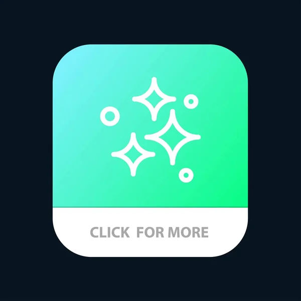 Sauber, sauber, sauber, sauber, waschen, waschen mobile App-Taste. Androide — Stockvektor