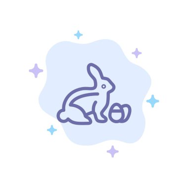 Tavşan, Paskalya, Bebek, Doğa Mavi Soyut bulut Backgro simgesi