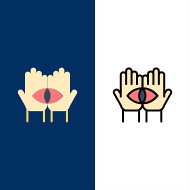 Komplo, Kader, Orta, Gizem, Gizli, Simgeler. Düz ve 