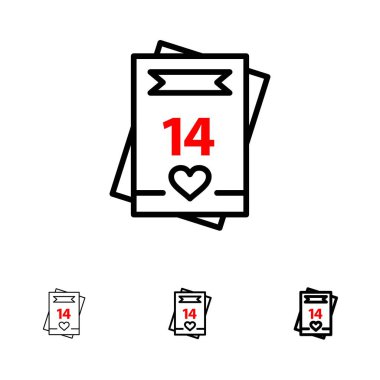 14feb, Valentineâ €™ s gün, Sevgililer, aşk, kart kalın ve TH