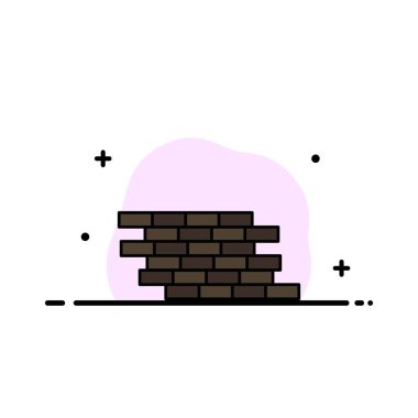 Güvenlik Duvarı, Güvenlik, Duvar, Tuğla, Tuğla İş Düz Hat Dolgu