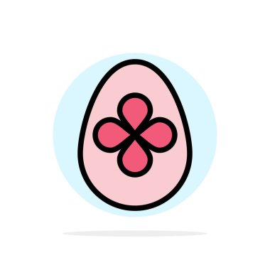 Dekorasyon, Paskalya, Paskalya yumurtası, yumurta soyut daire background F