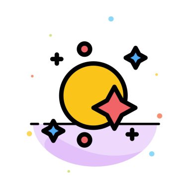 Astronomi, Galaksi, Uydu, Uzay, Uzay Gemisi Soyut Düz Col