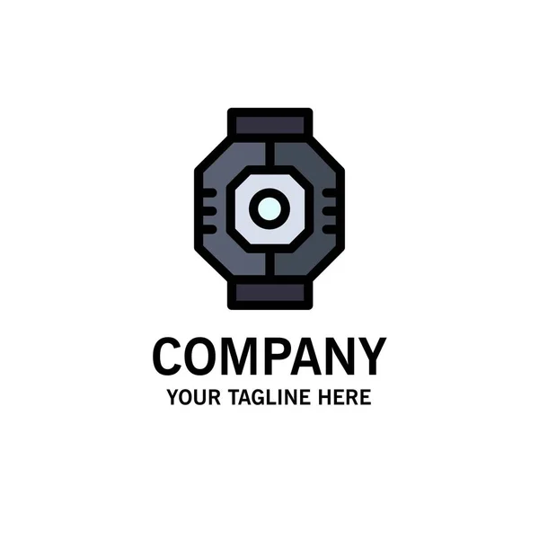 Airlock, Cápsula, Componente, Módulo, Pod Business Logo Template . — Vetor de Stock