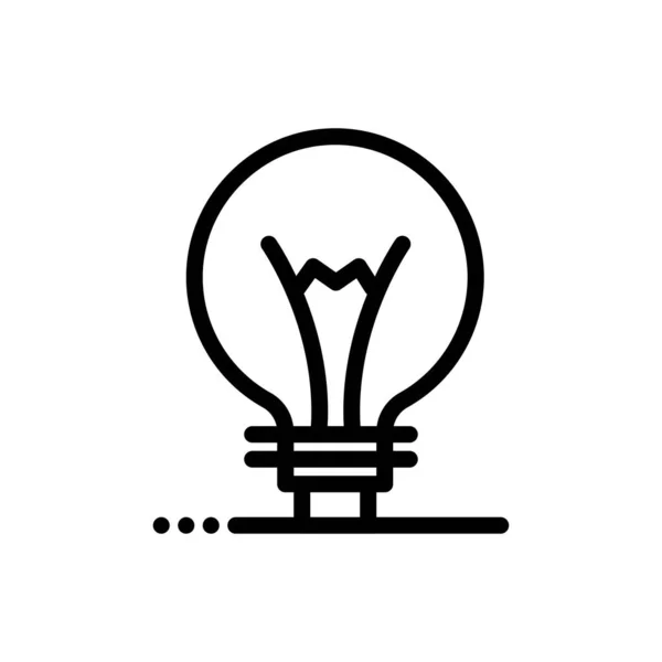 アイデア、イノベーション、発明、電球ブルーとレッドダウンロード — ストックベクタ