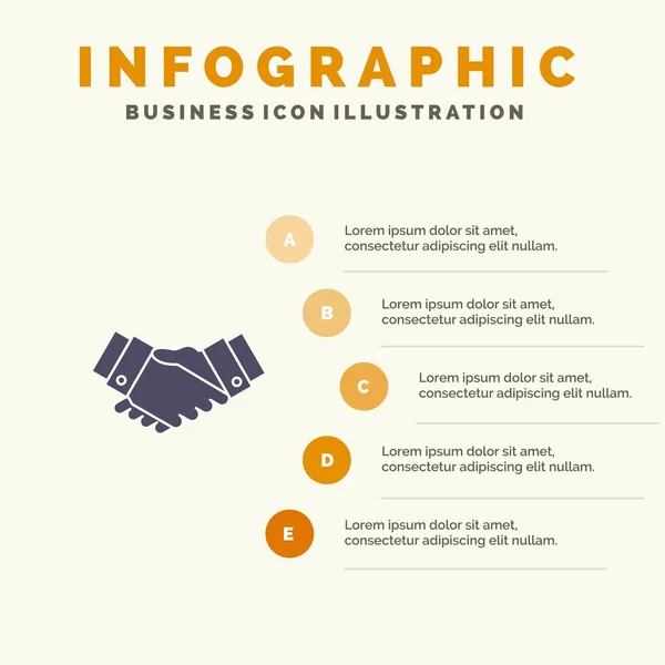 Agreement, Deal, Handshake, Business, Partner Solid Icon Infogra
